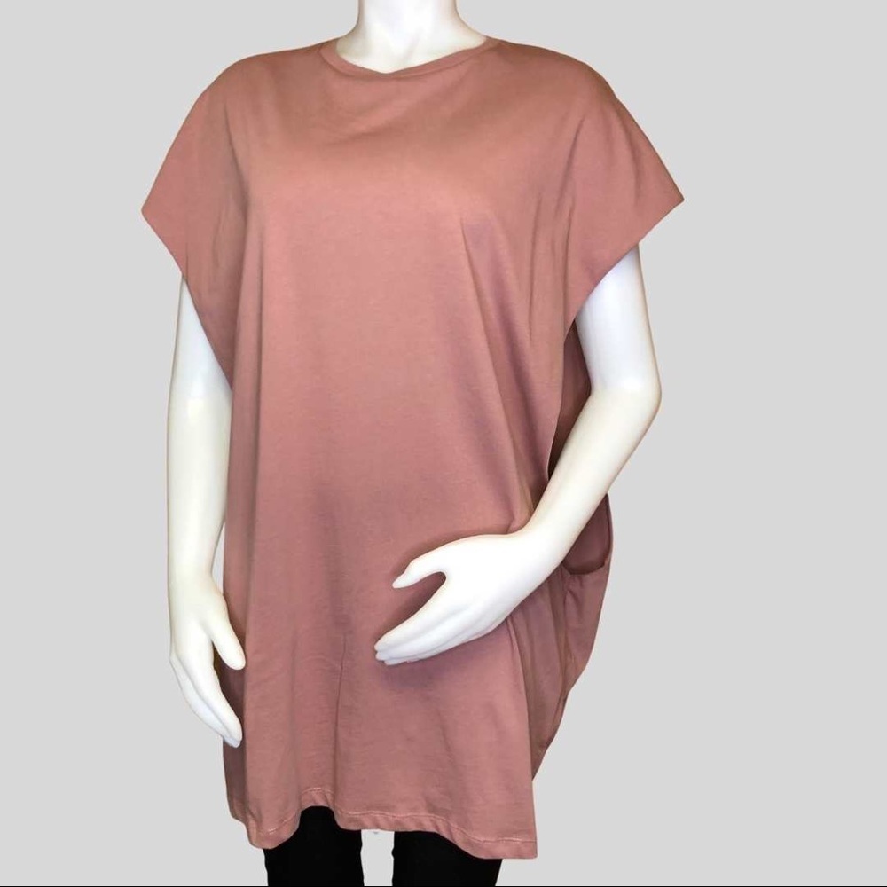 Women ASOS dropped armhole  tee , sz M
